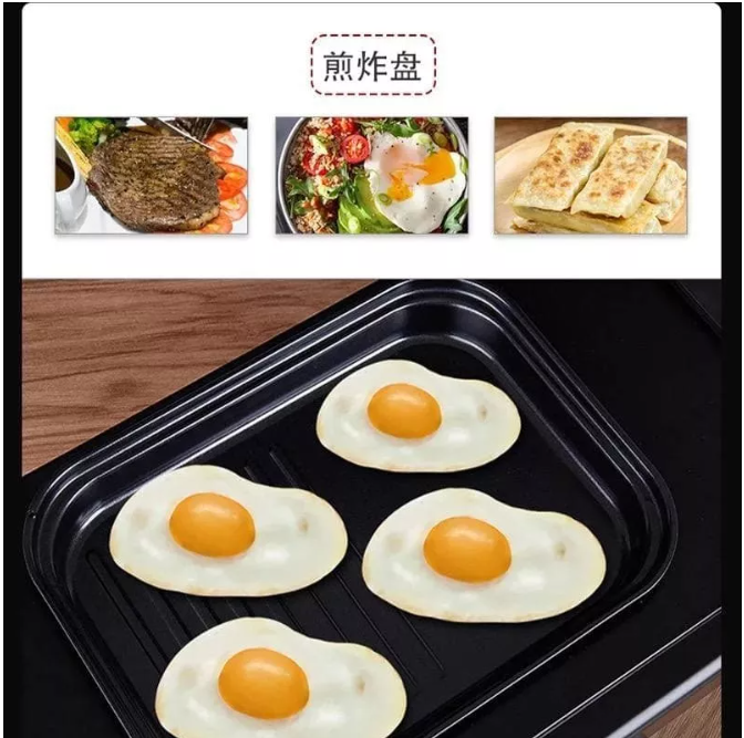 Horno Eléctrico Para Desayunos 3 En 1