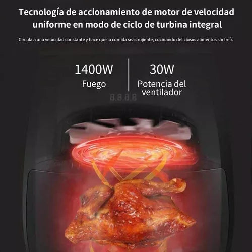 Freidora de Aire Inteligente 4.5lt