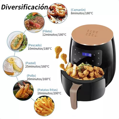 Freidora de Aire Inteligente 4.5lt