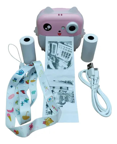 Mini impresora portátil con cámara
