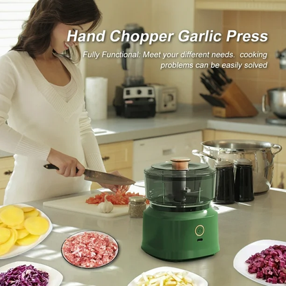 Picadora de Carnes y Verduras Eléctrico USB
